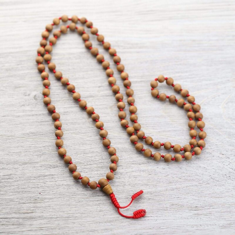 Hand Knotted Sandalwood Mala